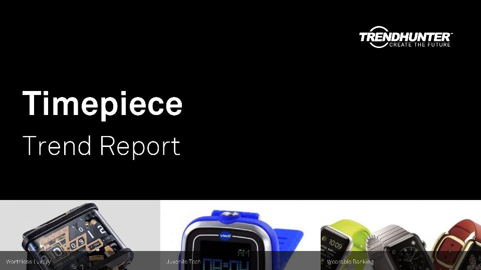 Timepiece Trend Report Research