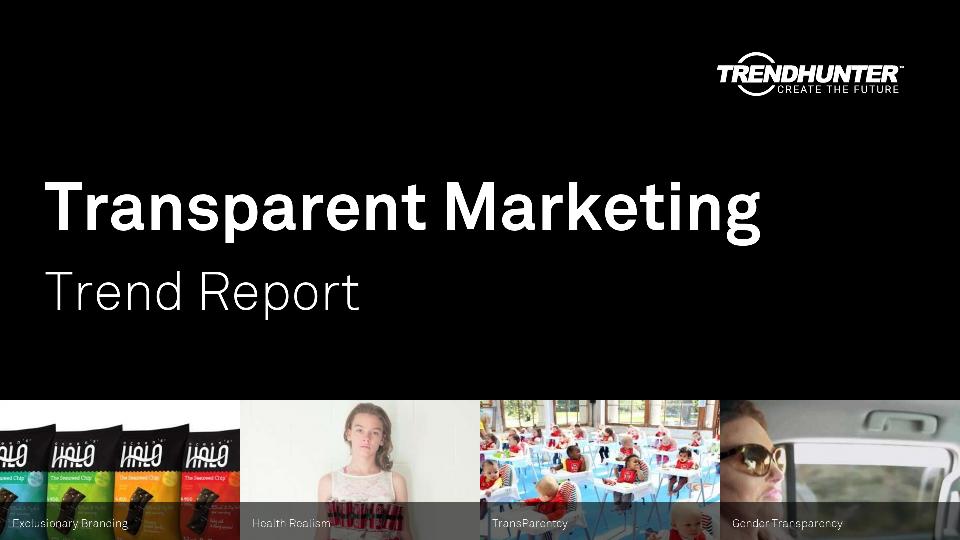 Transparent Marketing Trend Report Research