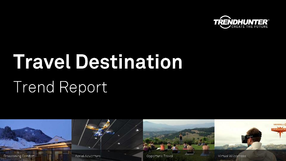 Travel Destination Trend Report Research