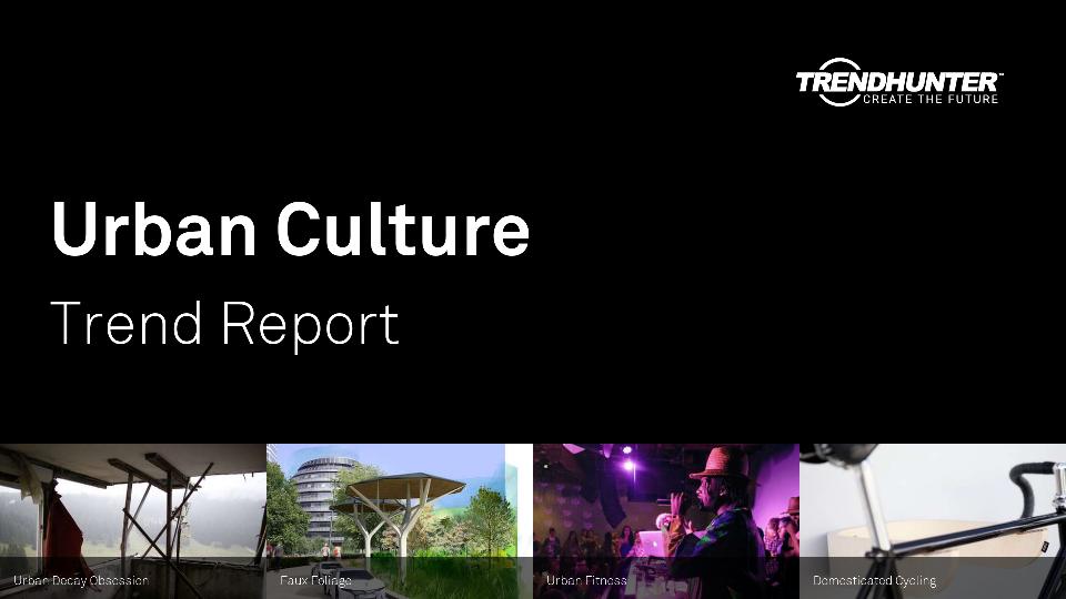 Urban Culture Trend Report Research