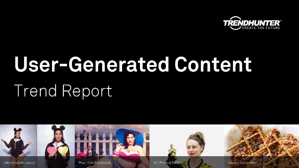 User-Generated Content Trend Report Research