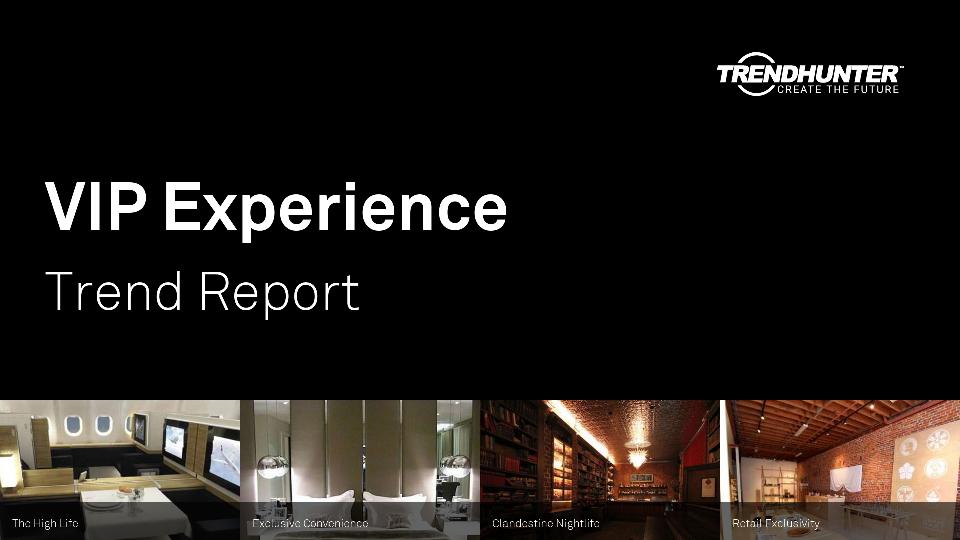 VIP Experience Trend Report Research