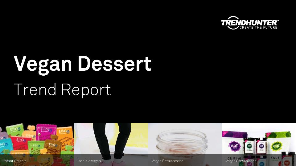 Vegan Dessert Trend Report Research