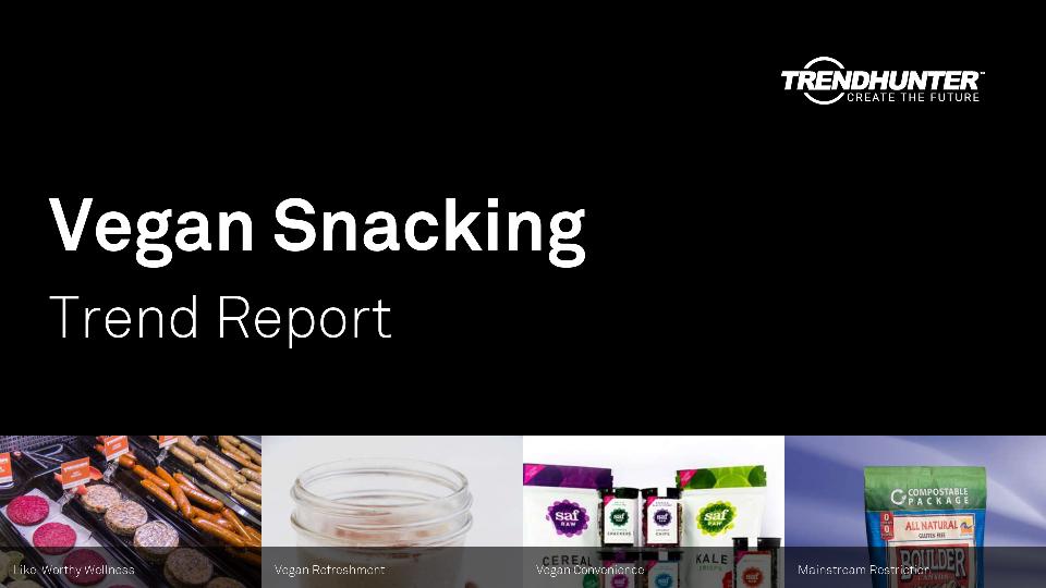 Vegan Snacking Trend Report Research