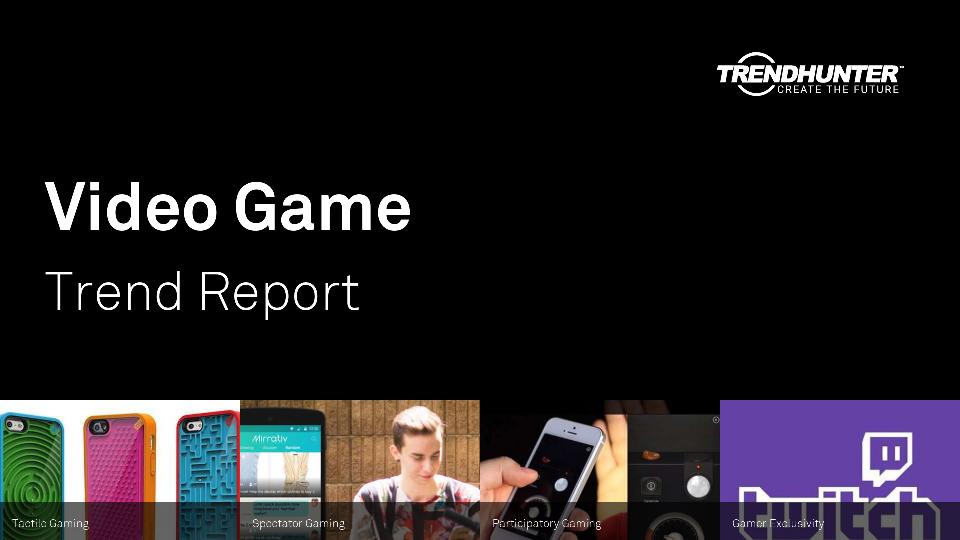 Video Game Trend Report Research