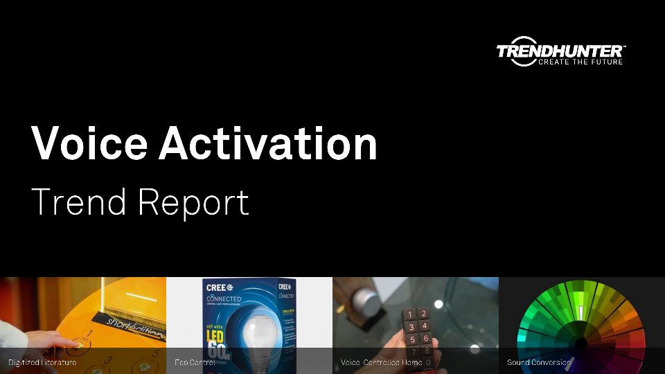 Voice Activation Trend Report Research