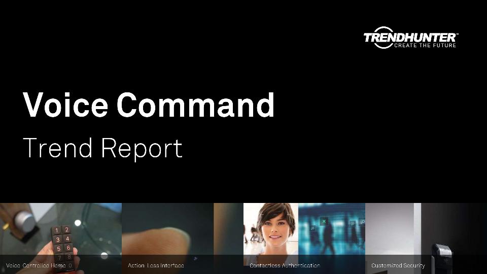 Voice Command Trend Report Research