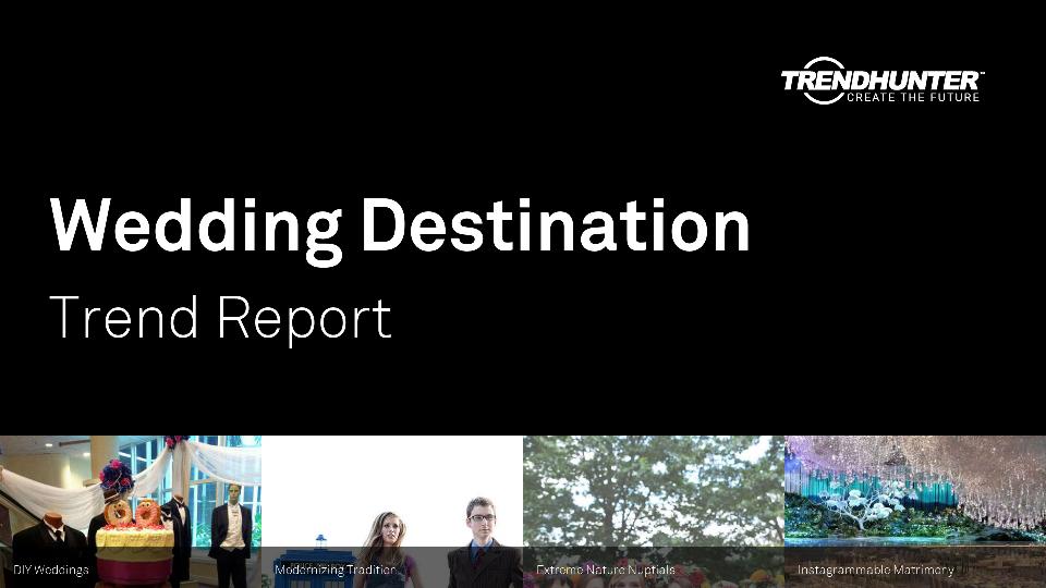 Wedding Destination Trend Report Research