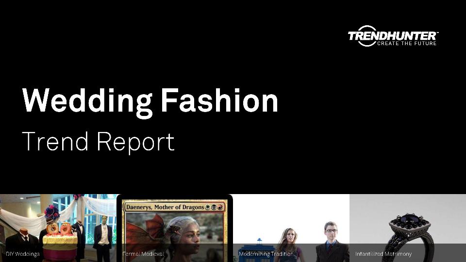 Wedding Fashion Trend Report Research