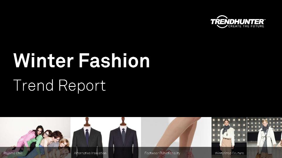 Winter Fashion Trend Report Research